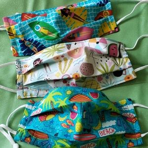 3 Summer Print Masks